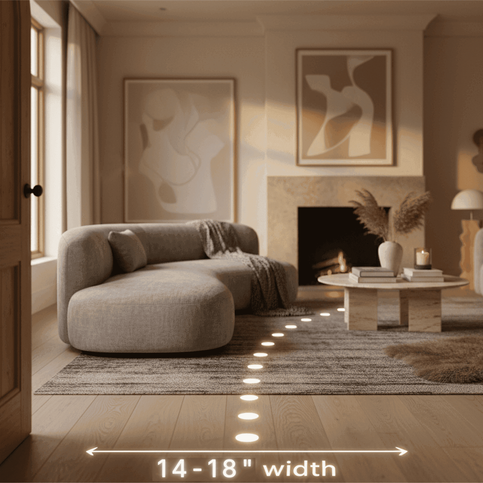 AI-assisted room design overlay
